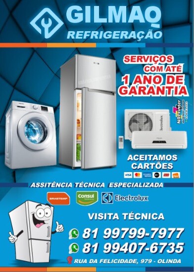 GILMAQ REFRIGERAÇÃO EM OLINDA